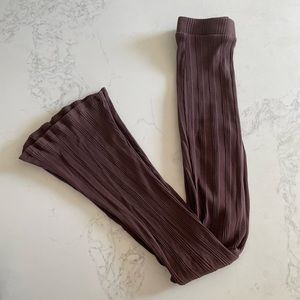 ZARA FLARED HIGH WAISTED LEGGINGS